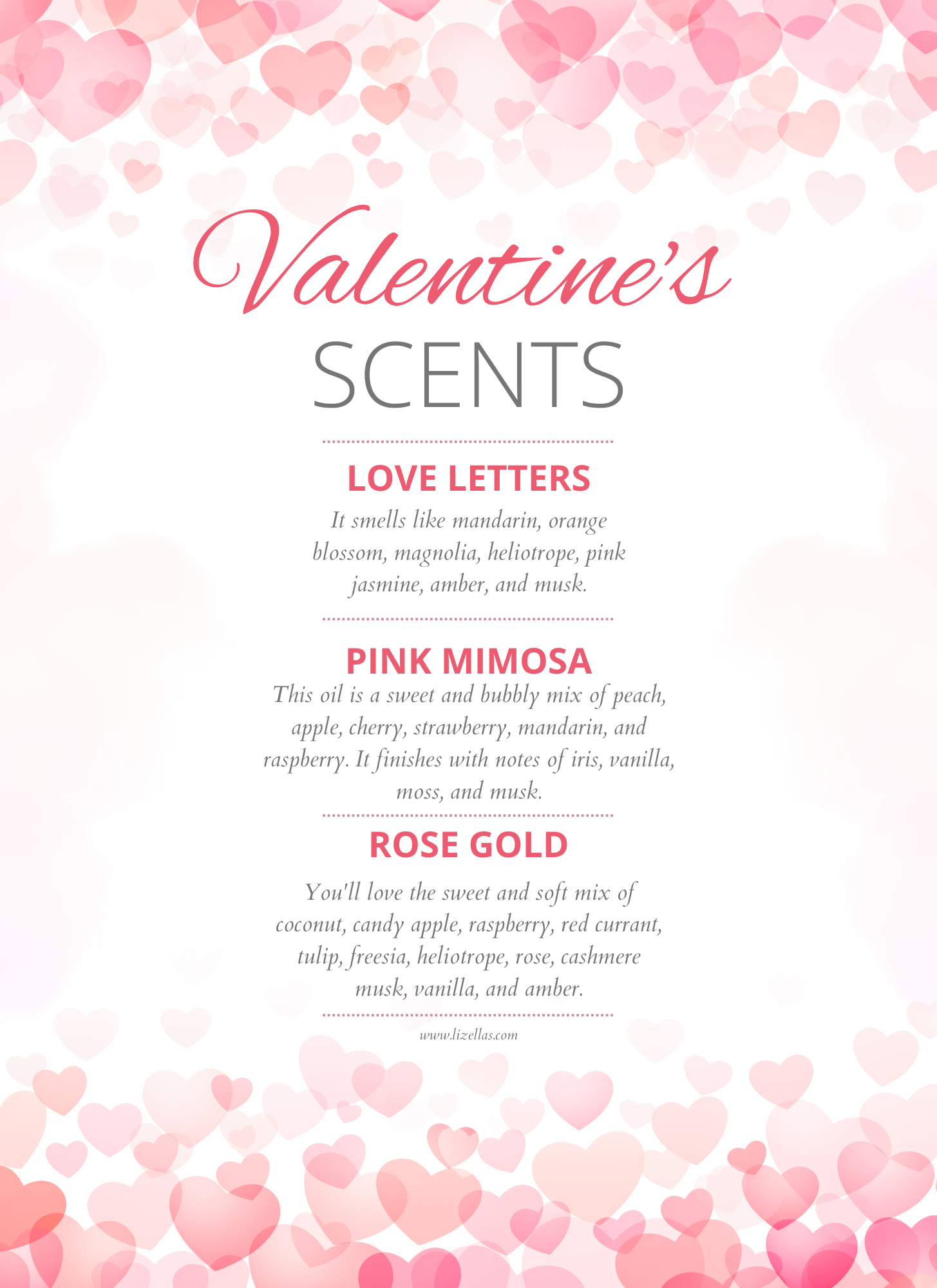 Learn About Our Valentine's Day Scents