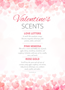 Learn About Our Valentine's Day Scents