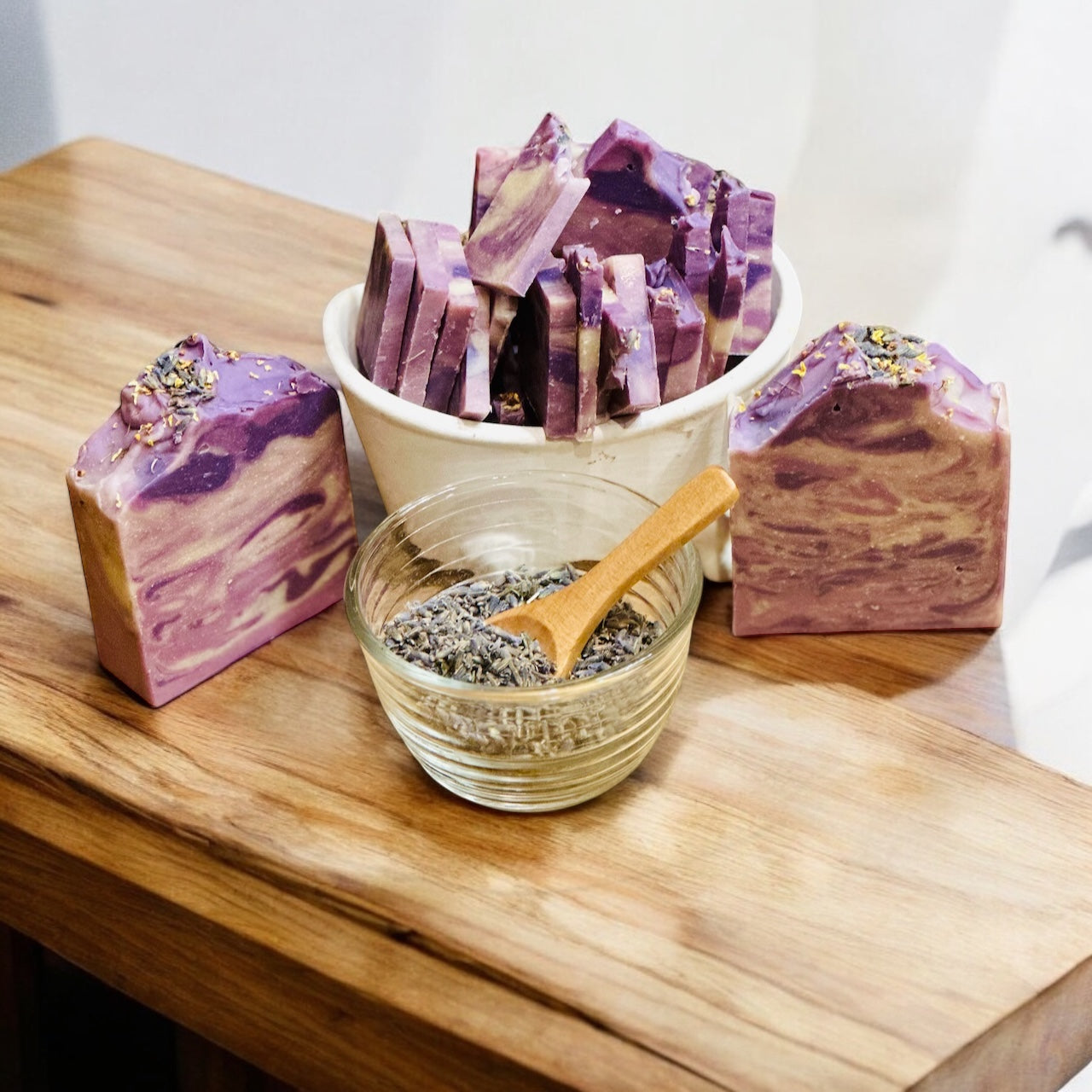 Lavender Double Butter Bar