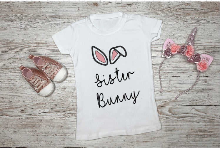 Sibling Bunny Ears Shirt